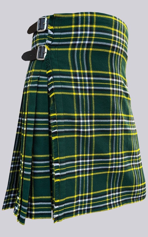 Irish National tartan kilt 16oz traditional striking choice