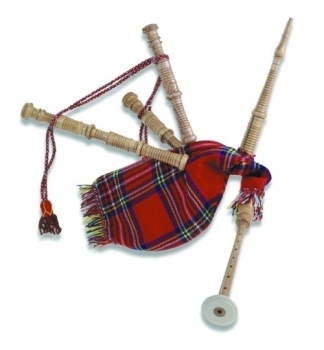Child-Size Bagpipes Great for Marching Genuine Clanullah Sound