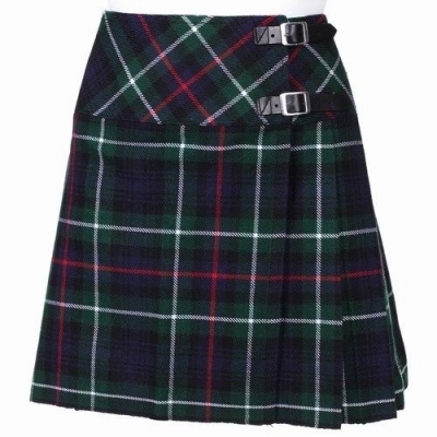 Ladies Mackenzie Tartan Scottish Micro Mini Billie Pleated Kilt