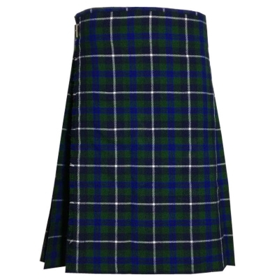 Douglas Tartan Kilt Hand made 8 yards on material 70% wool 30% synthetic wool weight is 10-12 oz 
