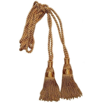 BAGPIPE DRONE CORD MADE OF YELLOW Gold 