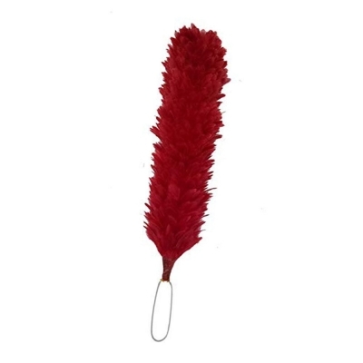 Balmoral Feather Bonnet Plum Hackle RED or Glengarry by its metal loop