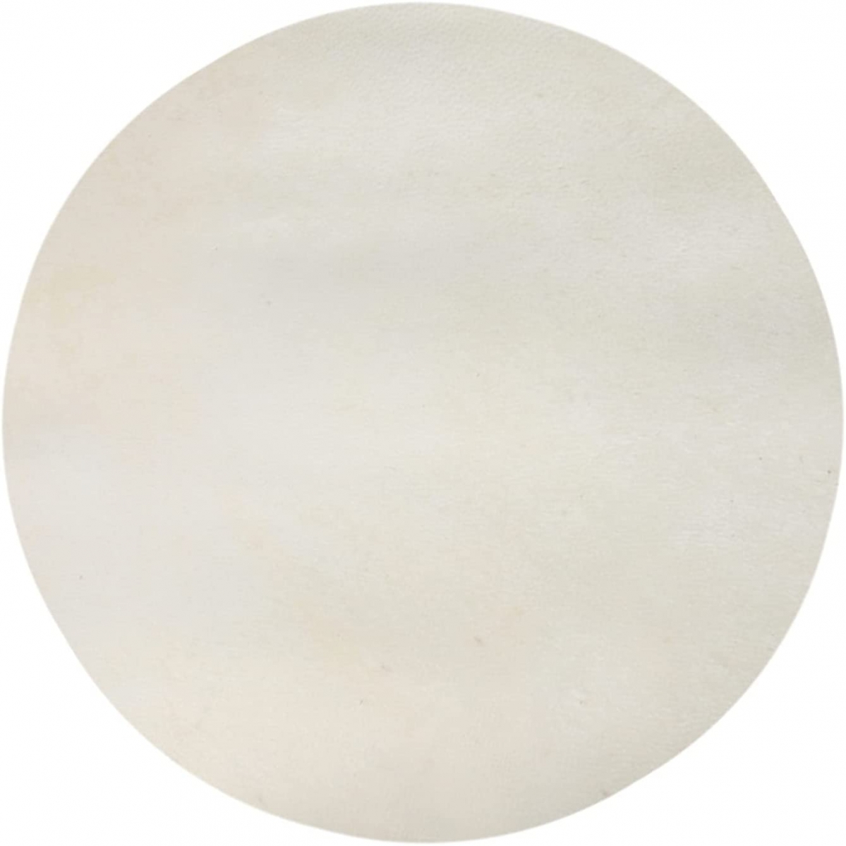 An 32-inch vellum drum head made from white goatskin medium