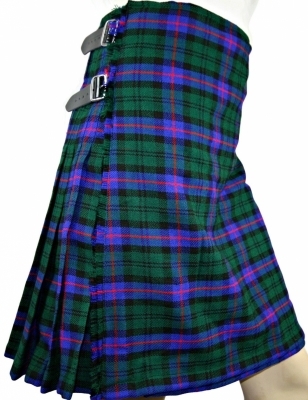 KILT made of ARMSTRONG TARTAN Hand made 8 yards on material 70% wool 30% synthetic wool 