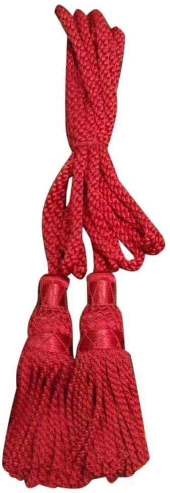 BAGPIPE DRONE CORD MADE OF RED SILK