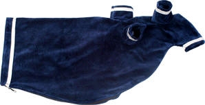 Bagpipe Air Bag Cover NAVY BLUE Velvet Sliver BRAID