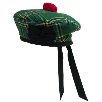 Irish National Tartan Balmoral hat