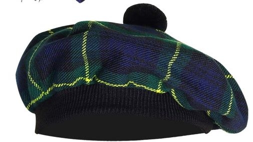 Gordon Tartan Tammy Hat Scottish 