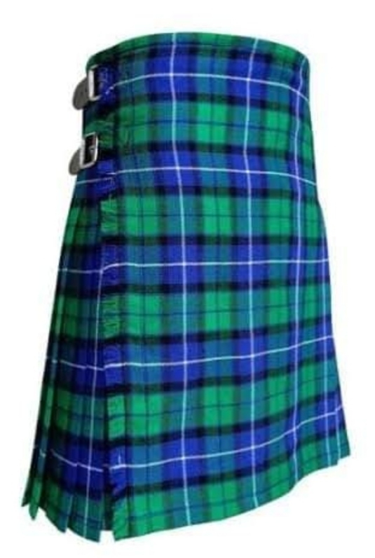 KILT made of FREEDOM Tartan Hand made 8 yards on material 70% wool 30% synthetic wool 