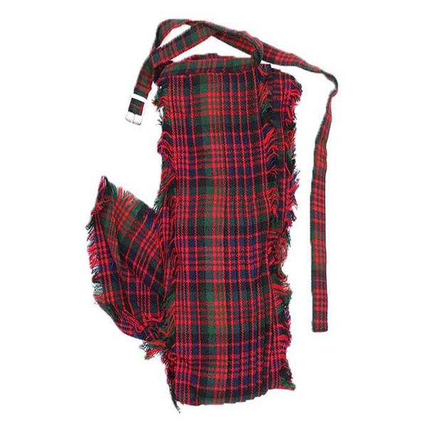 A MacDonald Tartan Drummer Plaid