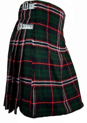 Scottish National Tartan Hand made 8 yards on material 70% wool 30% synthetic wool weight