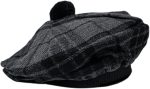 Grey Watch Night Tartan: A Timeless Tam O’ Shanter Hat