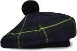 Embrace Elegance with Gordon Tartan Tam O’ Shanter Wool Hat