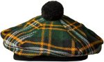 Authentic Ireland's Heritage: Tartan Tam O’ Shanter Hat