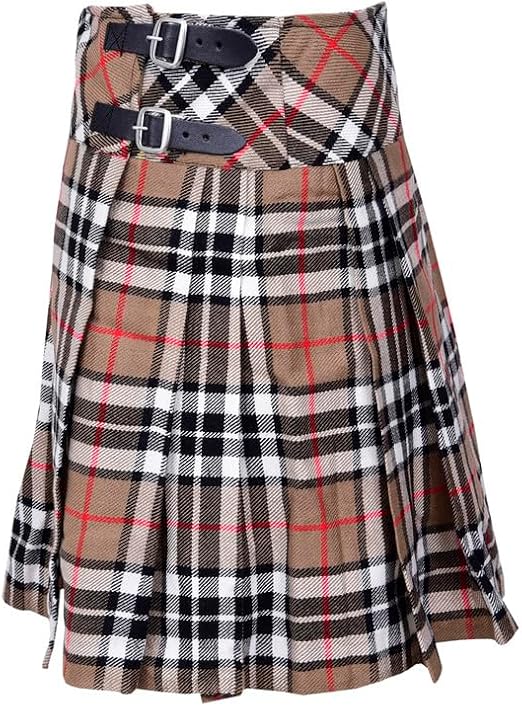 Campbell of Thomas Tartan Ladies Mini Billie Pleated Kilt Skirt Campbell of Thomas Tartan Ladies Mini Billie Pleated Kilt Skirt - Image 1
