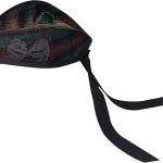 Stylish Brown Watch Tartan Glengarry with Black Ribbon Detail