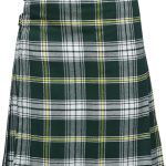 Professional-Grade St. Patrick Tartan Kilt in Acrylic Blend