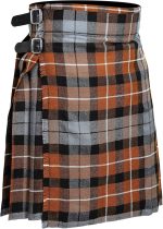 Graham Montrose Weathered Tartan Kilt – Acrylic Wool Blend