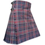 Balmoral Tartan Kilt – Acrylic Wool Blend, 10–12 oz