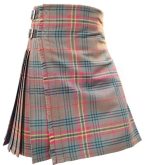 Kilt – Kennedy Weathered Tartan Acrylic Blend Traditional Sett
