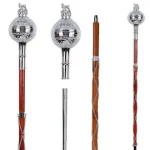 Marching with the Monarch: The Lion & Crown Drum Major Mace