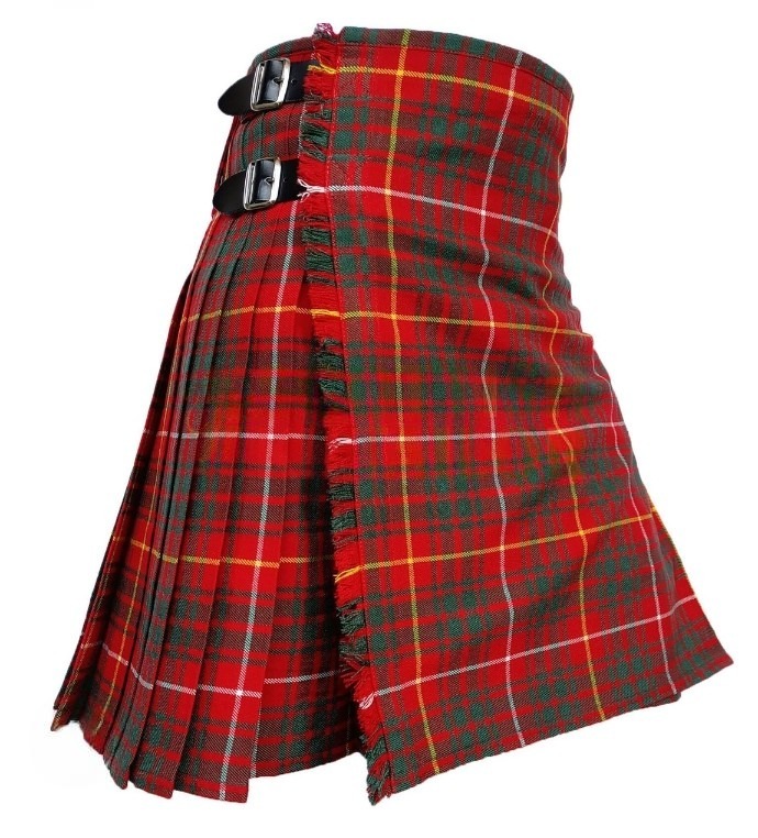 bruce modern tartan kilt Premium Acrylic Wool Bruce Tartan Kilt - Image 1