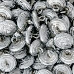 Round Shaped Scottish Thistle uniform buttons - Image 2