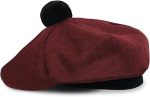 Traditional Burgundy Tammy Hat (Tam O' Shanter)