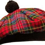Traditional Macpherson Tartan Tammy Hat (Tam O' Shanter)