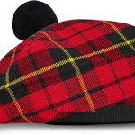 Traditional Wallace Tartan Tammy Hat (Tam O' Shanter)
