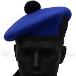 Royal Blue Balmoral Hat – Plain Scottish Highland Wool Cap